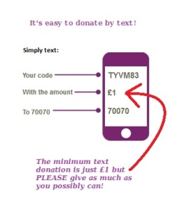 Donate By Text!